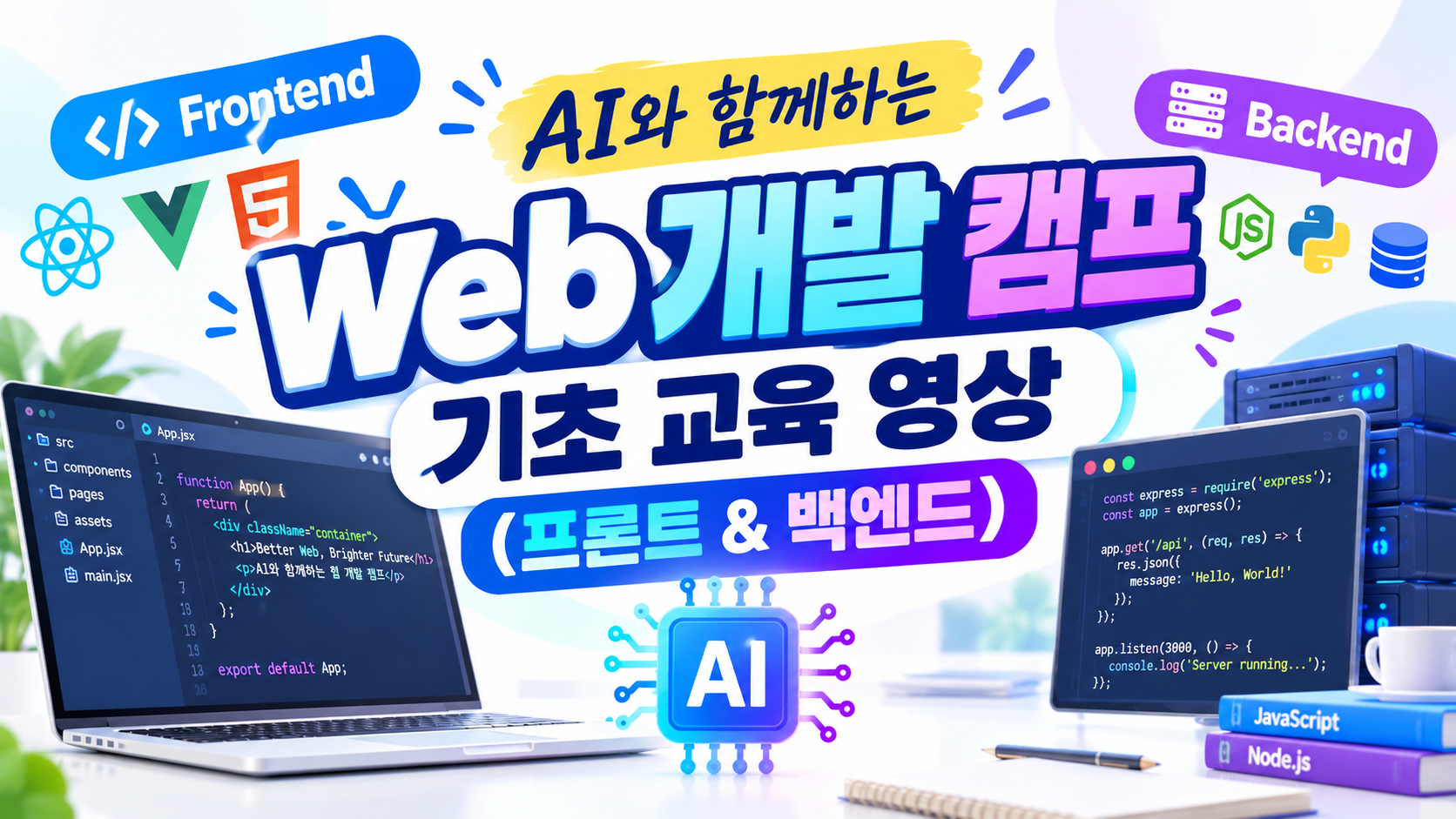 AI 웹개발 교육영상(기초과정)
